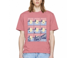 Rockinstone Jaws Movie Pastel Comic Strip Solid Mauvelous Adult T-shirt Size:s