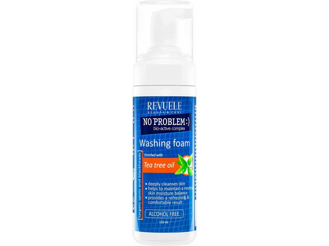 Espuma de Limpeza REVUELE No Problem Tea Tree Oil (150 ml)