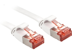 Cabo de Rede LINDY (RJ45 - 1 m - Branco)