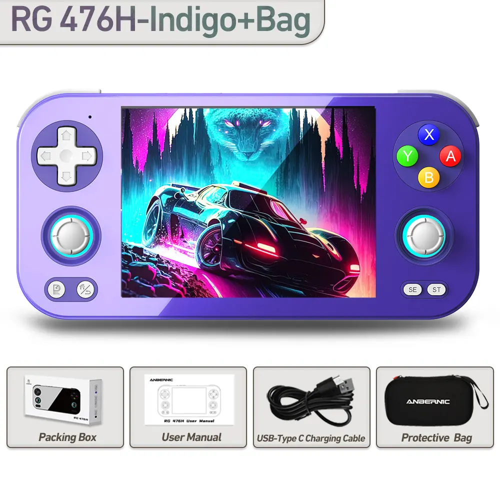 Conjunto de 128g Bolsa Índigo Consola de Jogos Rg300x MDUG