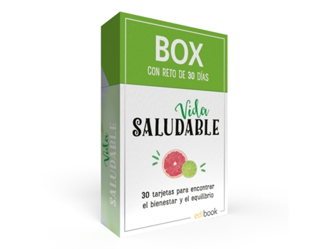 Livro Box Con Reto De 30 Dias- Vida Saludable de VVAA (Espanhol)