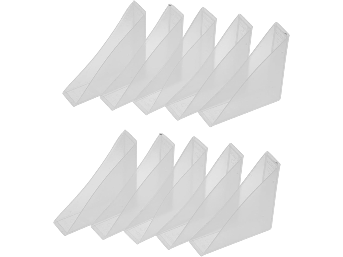 Protetores De Canto Plástico Angooil, Pacote Com 100 Peças Protetores De Canto Decorativos Para Mesas, Molduras De