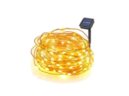 Lanterna Solar em Série de 20 Metros e 200 Fluídos* ZYBLSSBB