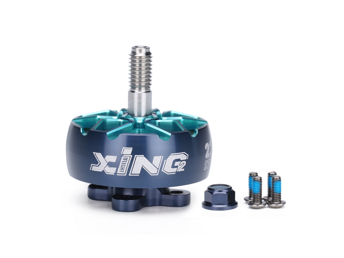 1755kv4 Pcsiflight Xing2 2306 1755kv 6s 2555kv 4s Motor Brushless para Drone Rc Fpv de 5 Polegadas, 5,1 Polegadas e 6 Polegadas MDUG