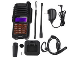 Rádio Walkie Talkie Manual De Banda Dupla Uv Xs 10w Portátil Para Baofeng