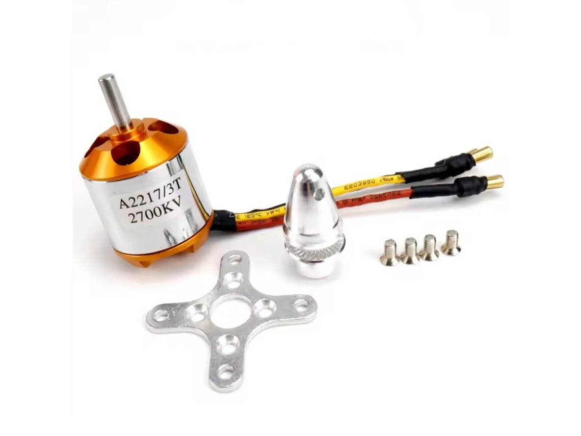 Motor Brushless Outrunner 2700kvxxd A2217 950kv 1100kv 1250kv 1500kv 2300kv 2700kv para Aviões RC Asa Fixa MDUG