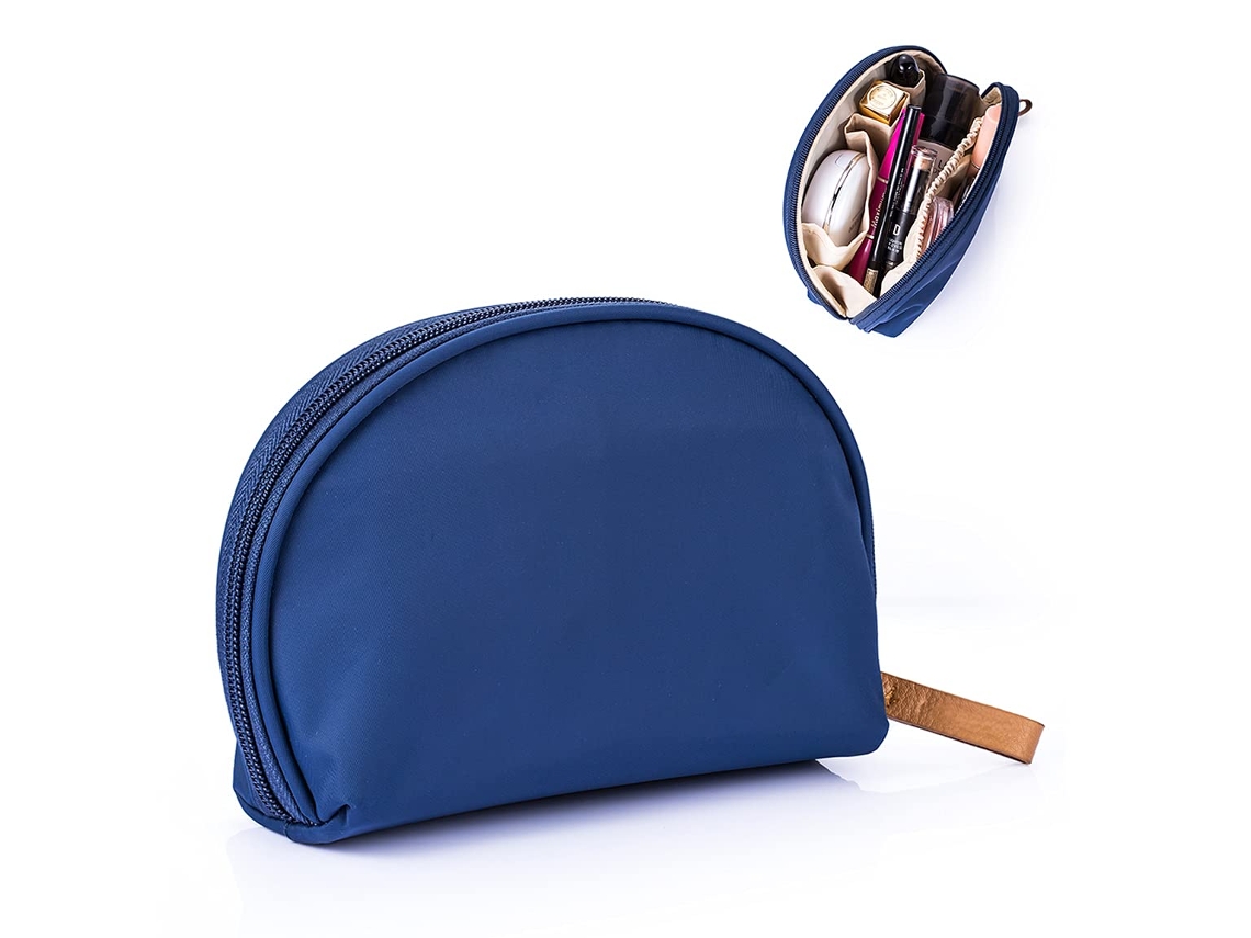 Bolsa Cosmética Meia Lua Bolsa De Maquiagem Para Viagem Bolsa Cosmética Portátil À Prova D'Água Para Meninas Ees ZMDECQNA