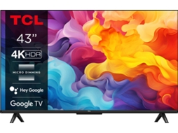TV TCL 43P61B (LED - 43'' - 109 cm - 4K Ultra HD - Smart TV)
