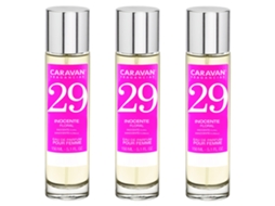 3X Perfume Feminino Nº29 150Ml CARAVAN