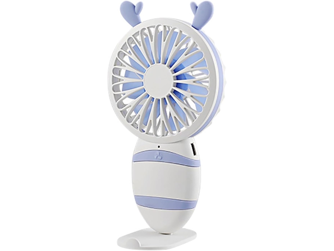 Usb Mini Ventilador Mesa Portátil 350m para Uso Doméstico e Externo