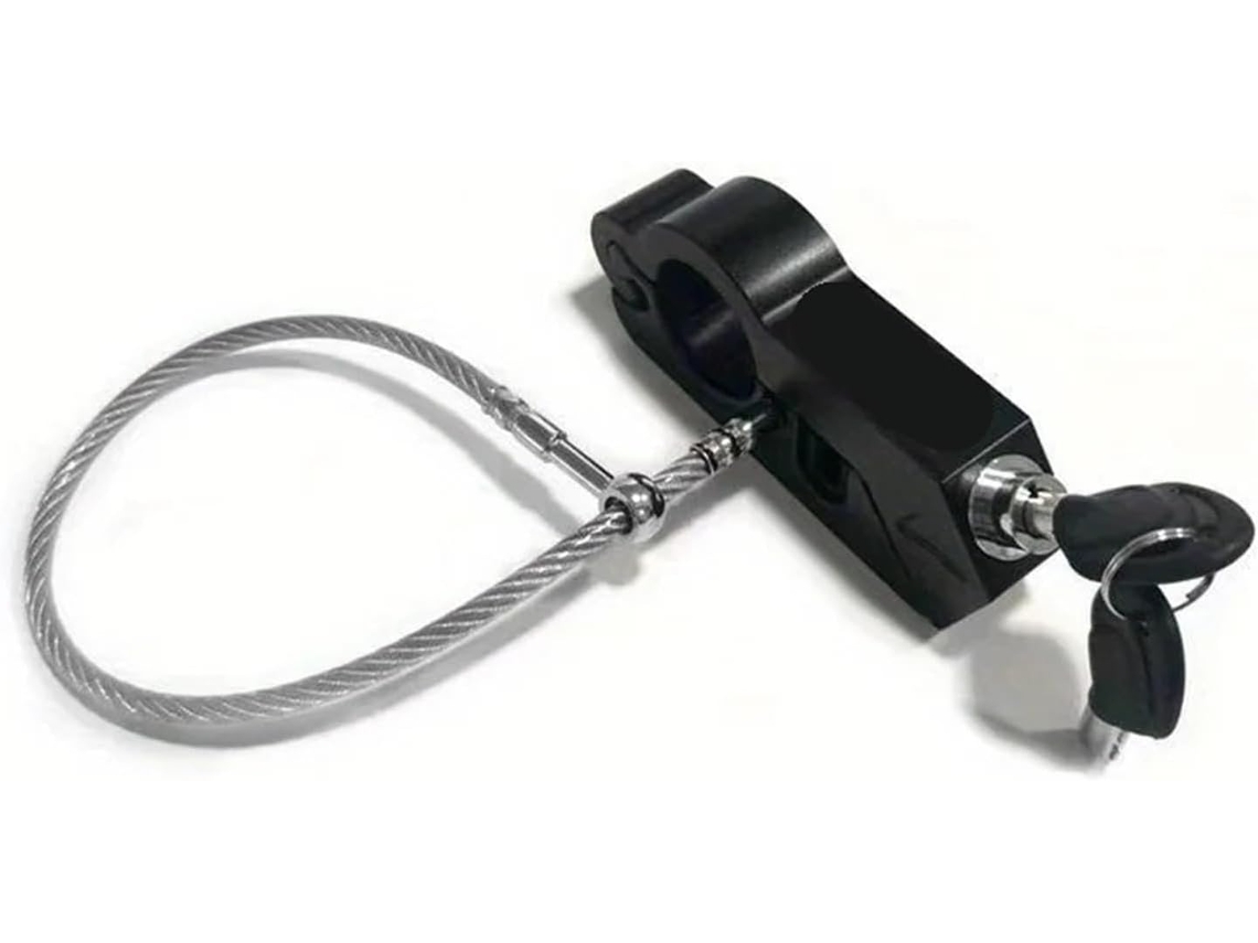 Cadeado para Guidão de Motocicleta Capacete Buzina Modificado em Formato Trava Modificada Antifurto: Esta
