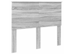 Cabeceira Cinza Sonoma 120 Cm Madeira Processada MAISON EXCLUSIVE