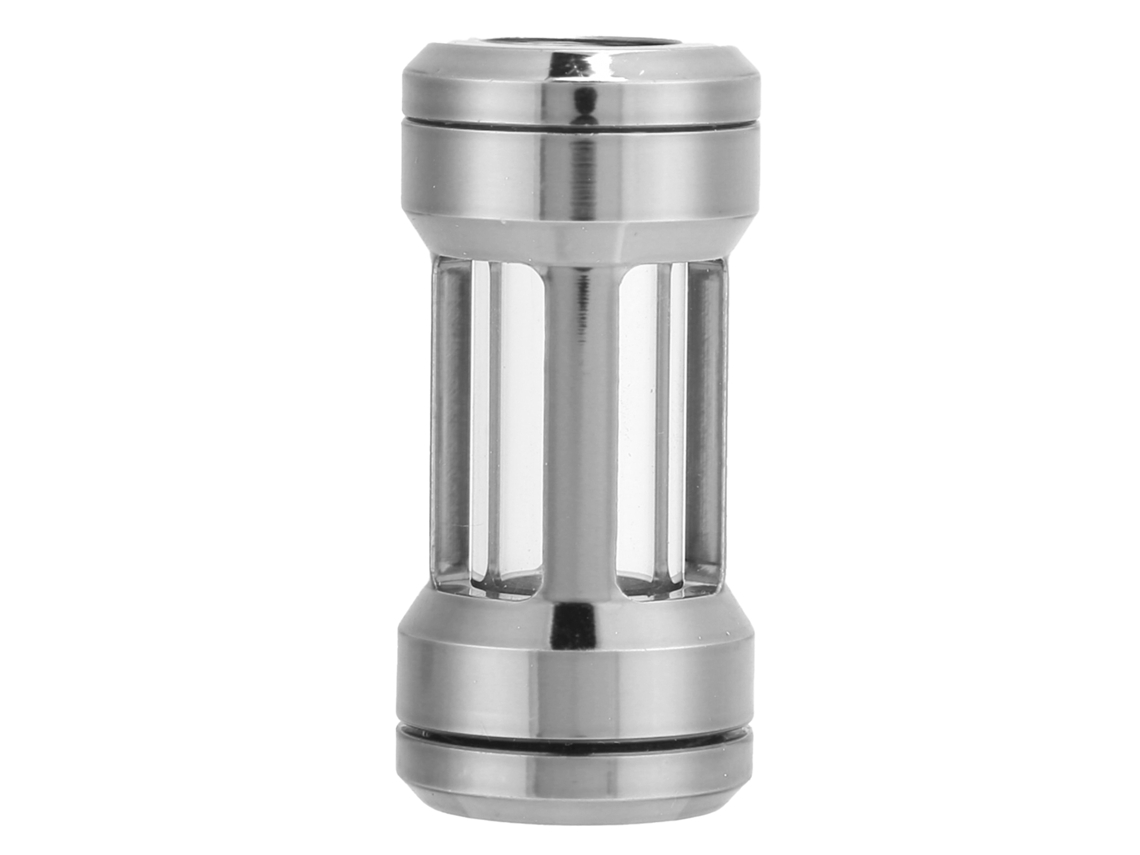 Filtro De Refrigeração Por Água Com Rosca G1/4 Conector De Filtro Para Resfriador De Computador Prata