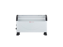 Convector Com 3 Níveis De Calor E Termostato Regulável 50x18x33cm Inclui Termofusível De Segurança Alpina (1500w 230v 50hz)