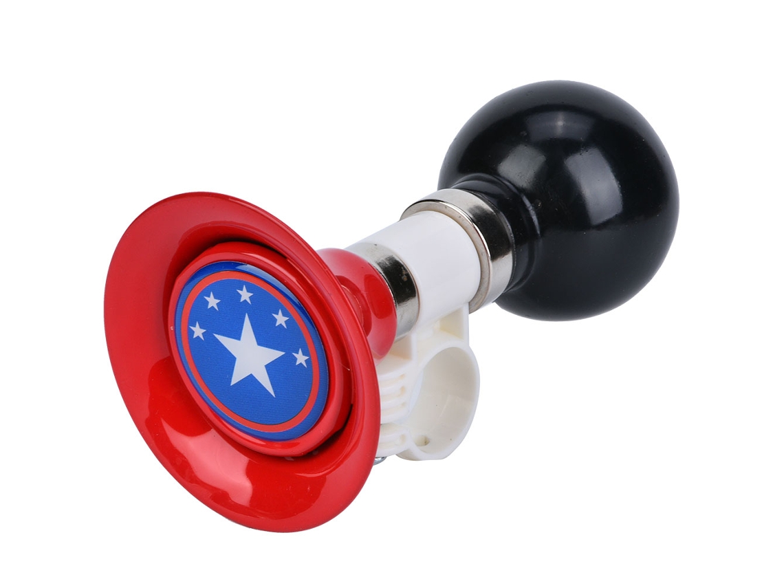 Buzina para Bicicleta, em Borracha, Infantil, Vermelho AQUAFORGE