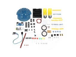 Kit De Carro Inteligente Robot Com Programação Gráfica, Evitação De Obstáculos, Bt Usb