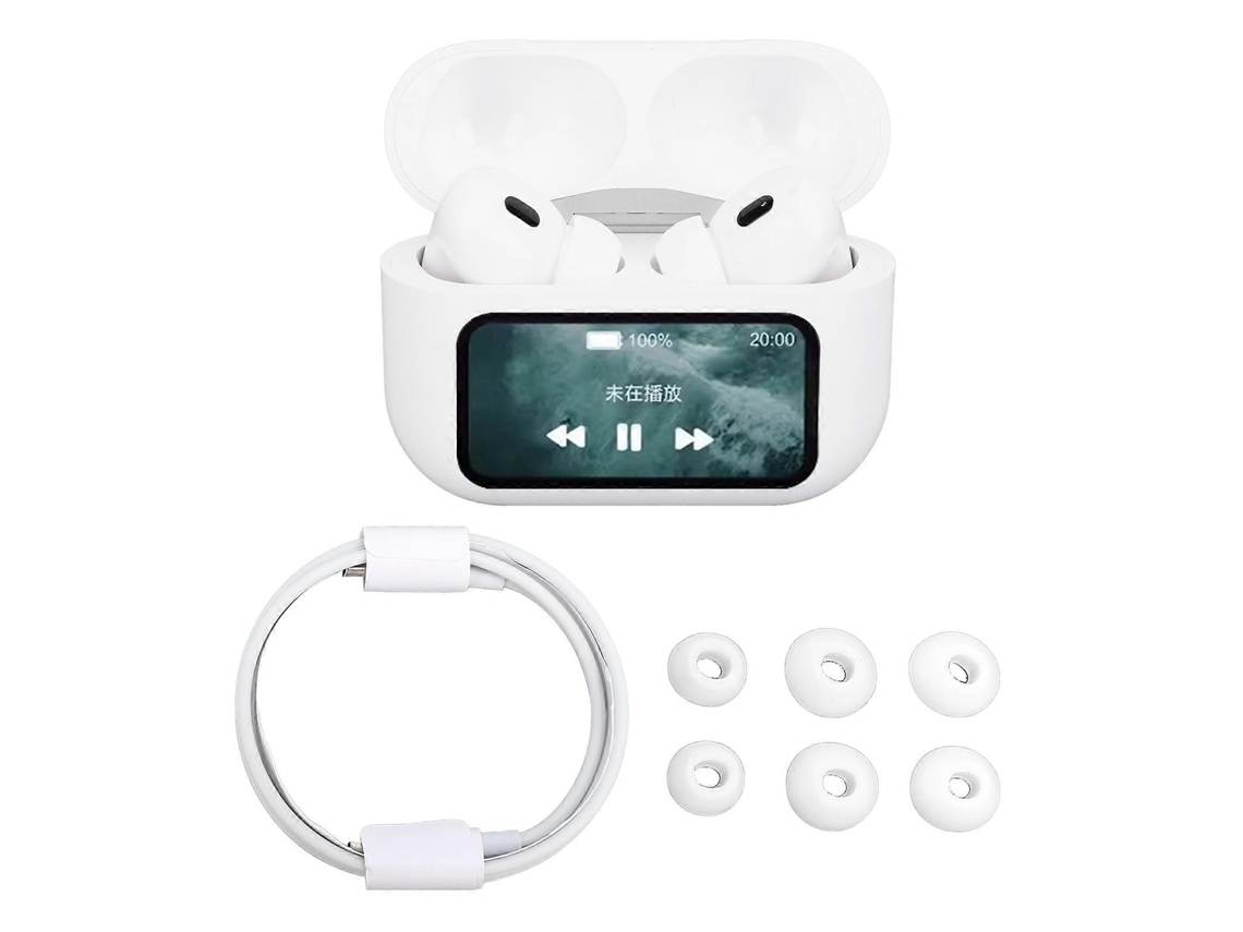 Fones De Ouvido Bluetooth Com Tela Sensível Ao Toque Anc, Cancelamento De Ruído Ativo, Recarregáveis, Ergonômicos E Confortáveis, Sem Fio Ly Ebike