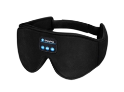 Máscara de Dormir 3d com Bluetooth, Som Estéreo Hd, Fones de Ouvido Sem Fio para Quem Dorme de Lado AQUAFORGE