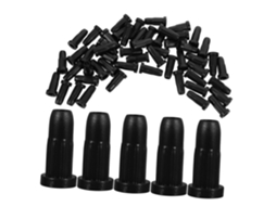 Sewacc 40 Peças De Capas Borracha Nylon Para Molas Rodas, Furo De 8mm, Para Redução De Ruído Em Rodízios Cadeiras