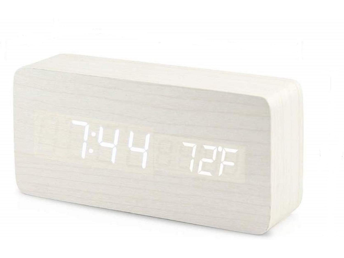 Despertador digital LED Brilvibera