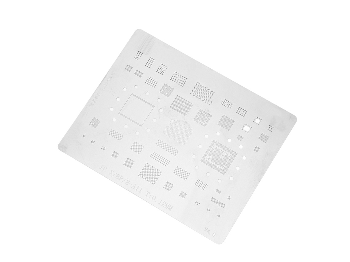 Stencil De Reballing Bga Para Cpu De Celular Ios Aço