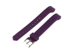 Pulseira Fitbit Alt, roxa escura, resistente, com fecho sólido