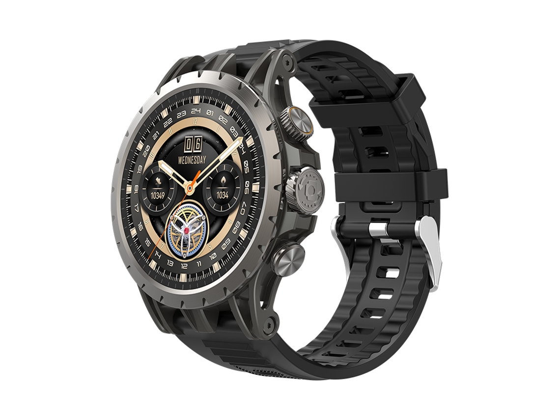 Smartwatch com 2GB e 16GB de memória, baixar aplicativo GPS, indicado para crianças, preto.