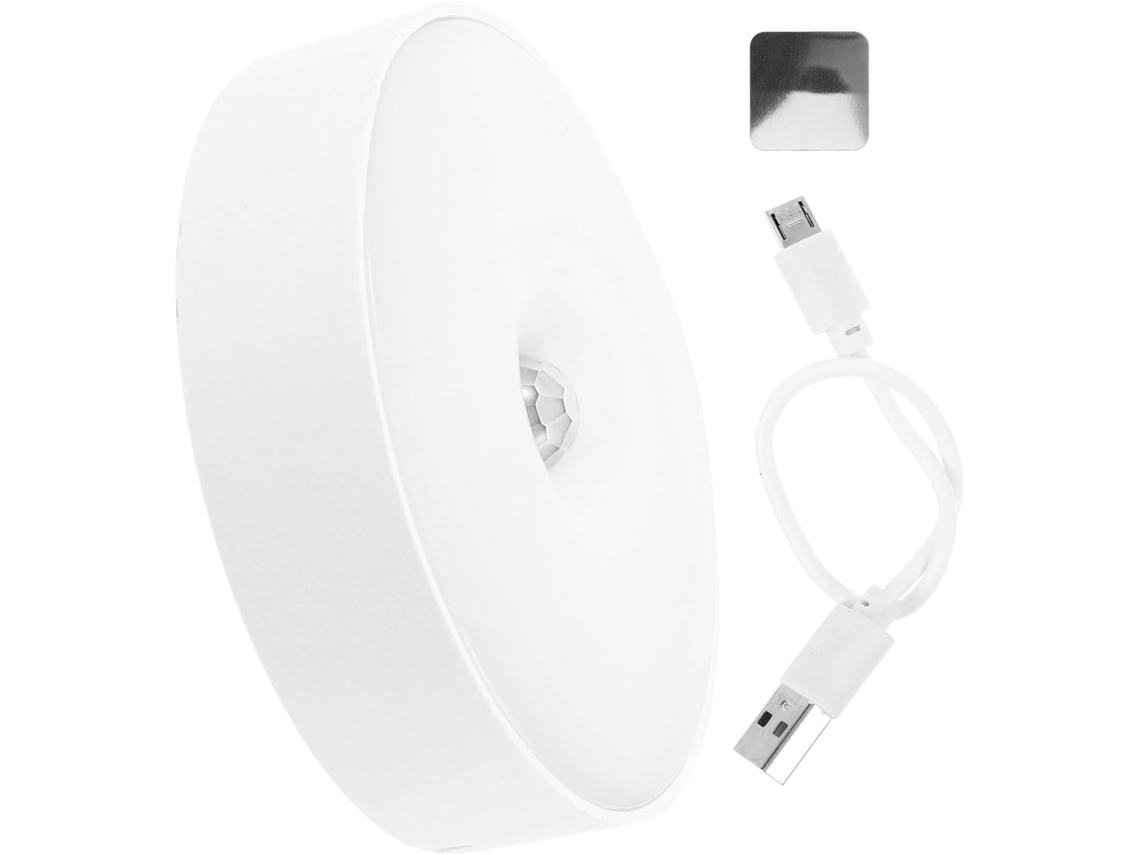 Luminária Noturna De Led Inoomp Com Sensor Movimento, Arandela Para