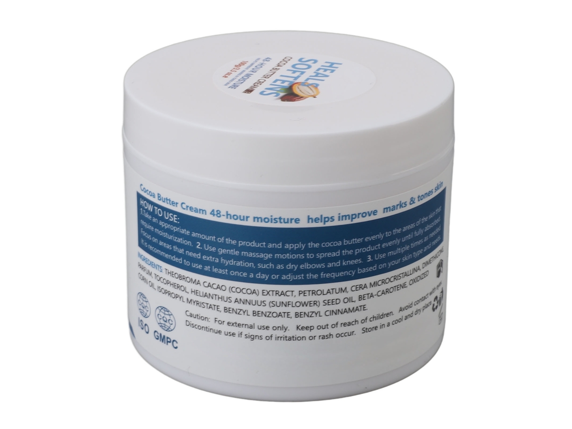 Crema De Manteiga De Cacau 100g Hidratante Nutritiva Para Pele Seca Cuidado Corporal