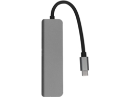 Hub Usb-c 5 Em 1 Com Interface Multimídia 4k Hd, Portas Usb 3.0 E