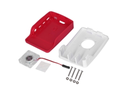 Laxiscreed Caixa Protete Raspberry Pi Com Ventoinha Transparente E Design Resistente
