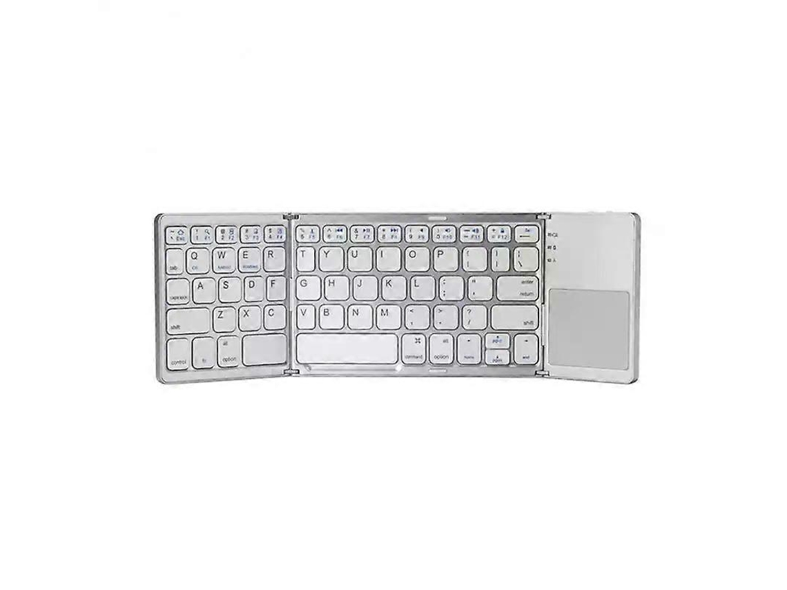 Teclado Dobrável Mini B033 Sem Fio, Compatível Com Bluetooth, Para Laptop, Tablet E Celular, Com Touchpad Para Windows, Android E Ios. Nostalgia88