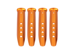 4pcs Estacas De Tenda De Alumínio Portátil Para Camping