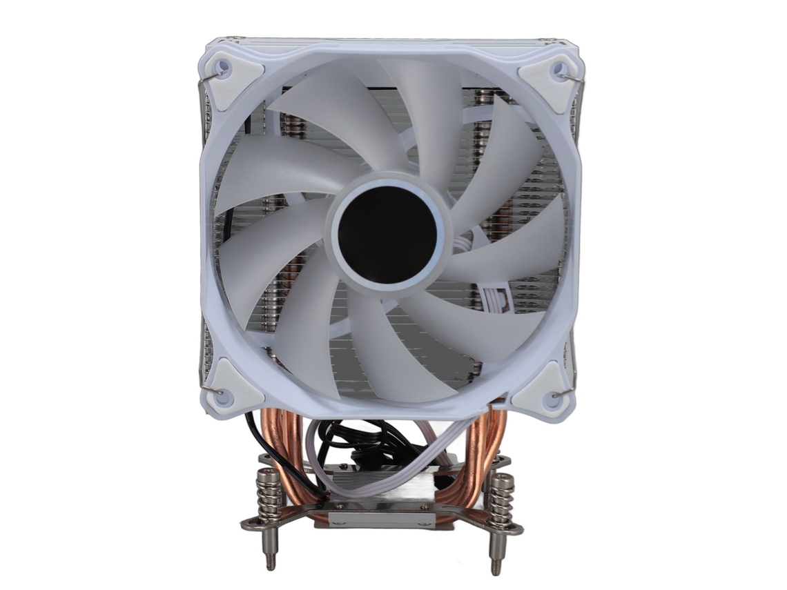 Resfriador De Cpu De 12cm Com 4 Pipes De Calor E Ventilador Silencioso Para 775 1150-1200 1700 1356 1366