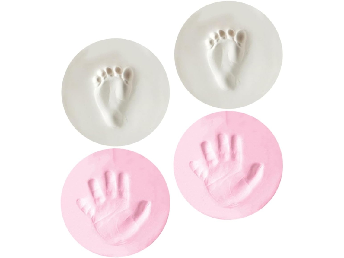 Kit de Lembrança com Impressão de Mãozinhas de Menino/menina , CHABERLU (4 Peças)