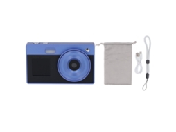 Câmera Digital De Tela Dupla De 2,4 Polegadas 16x Zoom 48mp Gravação De Vídeo 1080p Recarregável Para Selfies Estudantes Iniciantes