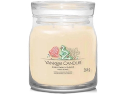 Yankee Candle Signature Pote Médio Biscoito De Natal 368g Olysi Shop