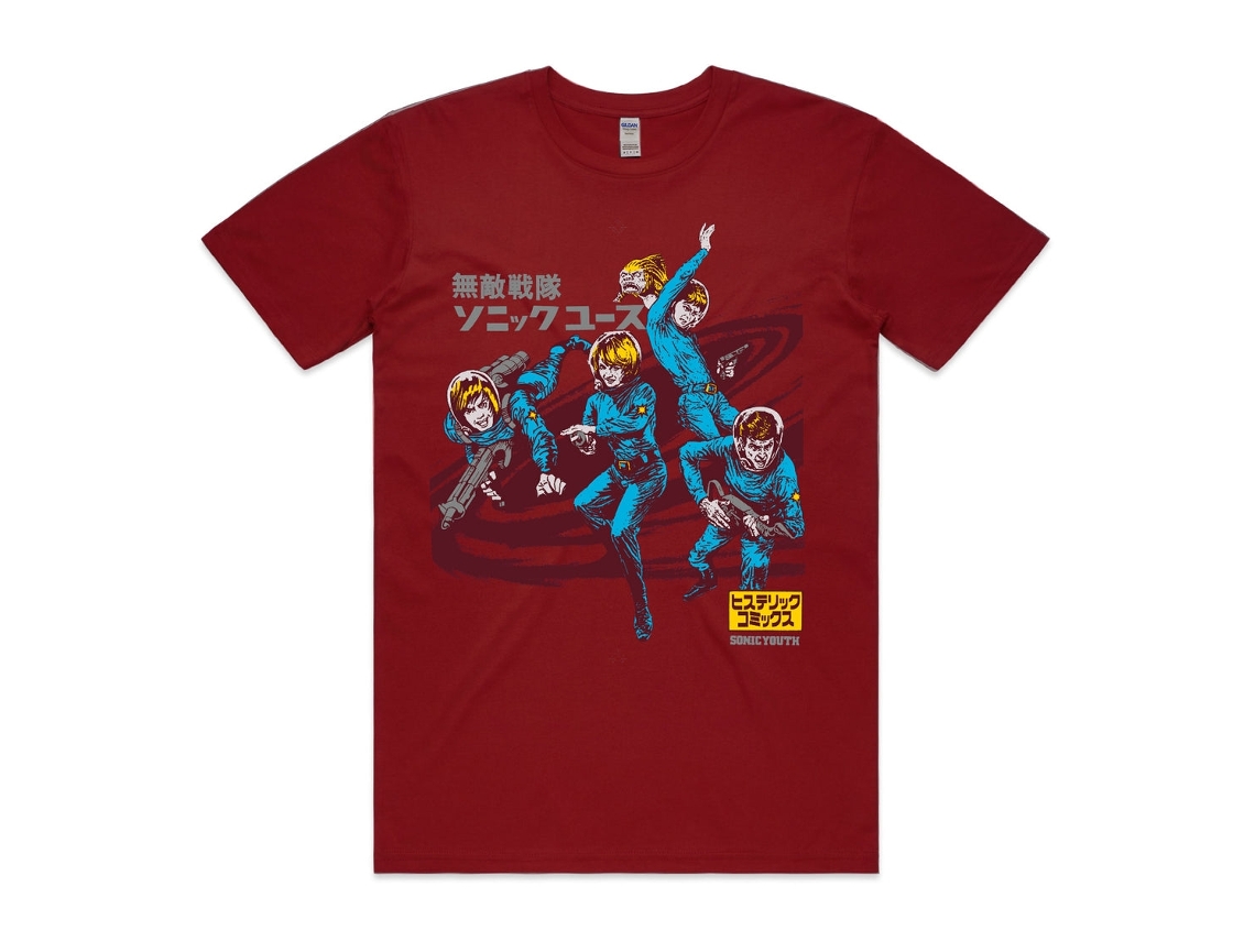 Sonic Youth Hysteric Astronaut Cardina ROCKINSTONE Size:s