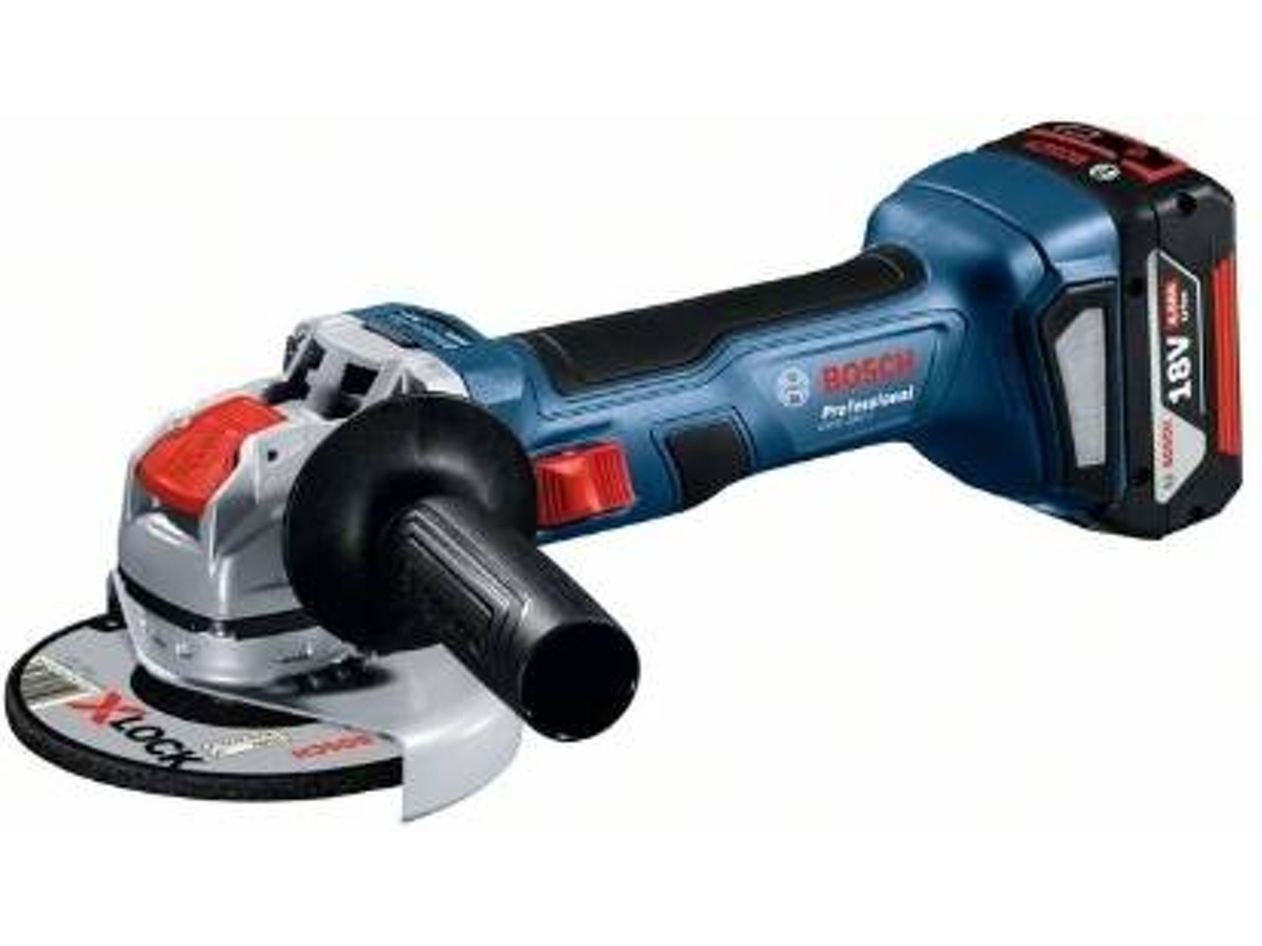 BOSCH Rebarbadora a Bateria 125mm GWX 18V-7 18V 4.0Ah 06019H9105