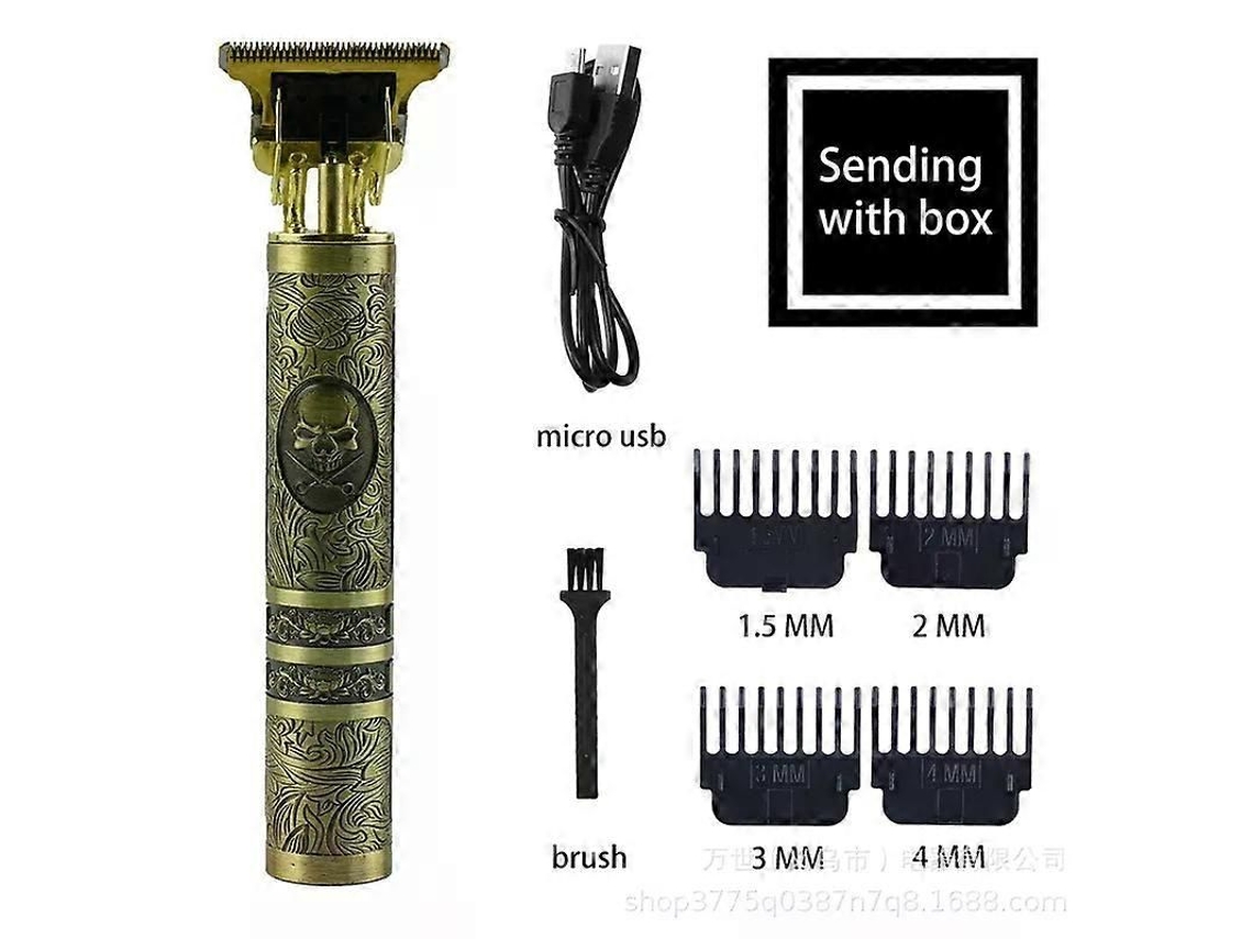 Máquina De Cortar Cabelo T9 Profissional, Barbeador Elétrico, Máquina De Cortar Cabelo Masculina Recarregável Via Usb, Aparador De Cabelo Para Ho