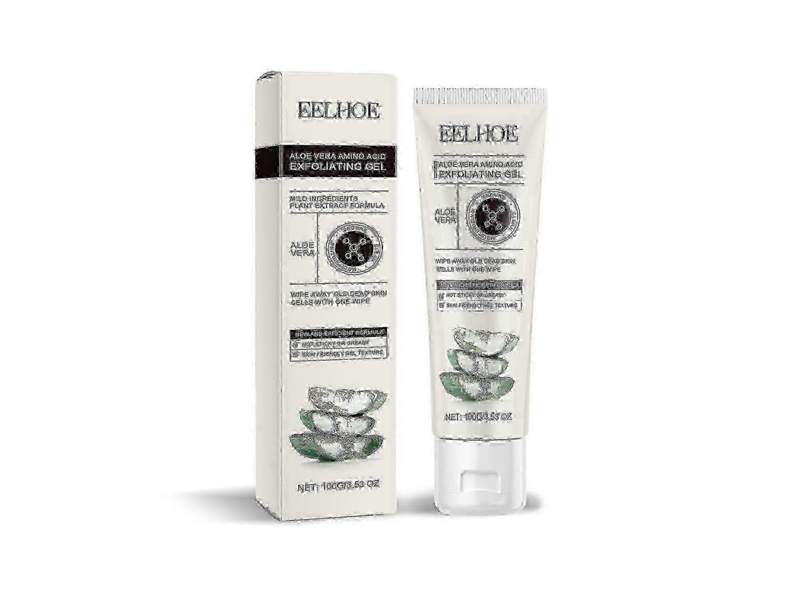 Gel Esfoliante De Aminoácidos E Aloe Vera Eelhoe: Limpador E Hidratante Suave Para Uma Pele Facial Fresca.