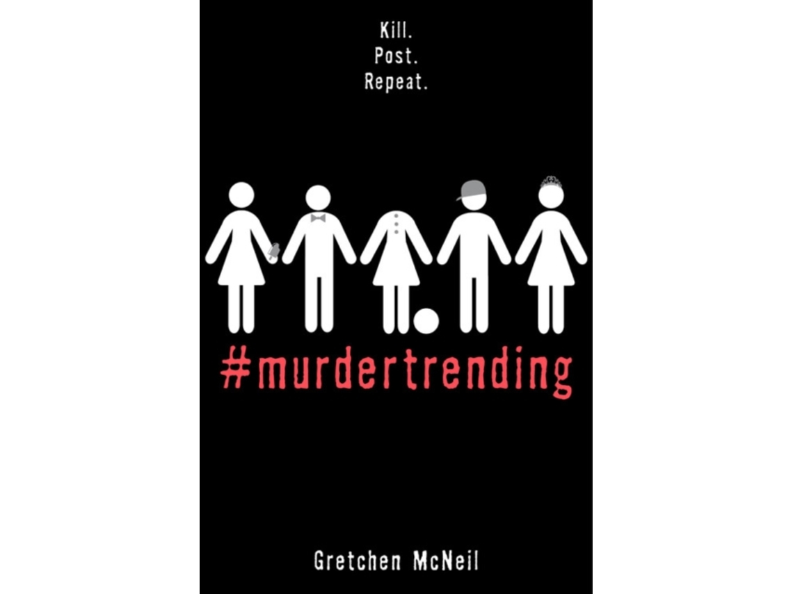 Livro murdertrending de Gretchen Mcneil (Inglês)