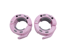 Yncm-2pcs Colares De Barra Magnéticos 50mm Rosa Cinza Nylon Silicone