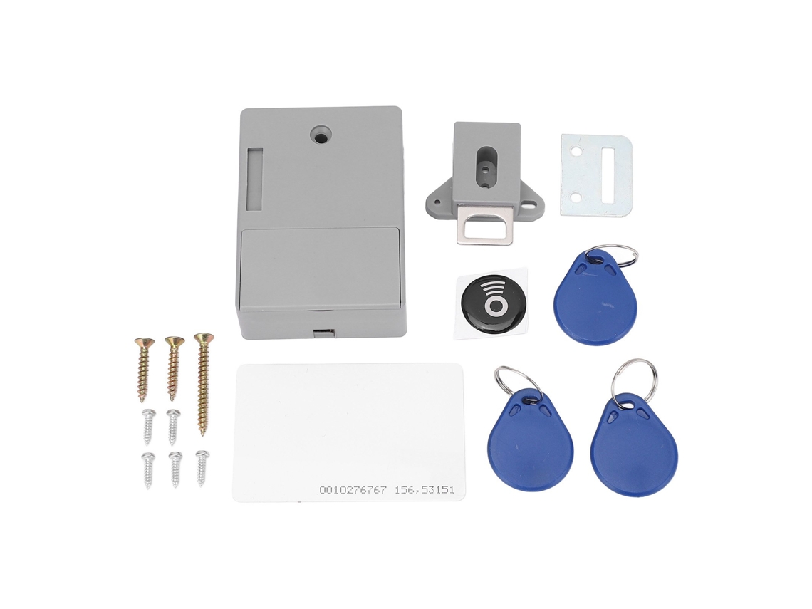 Kit De Fechadura Eletrônica Para Armário Invisível Sem Furo Diy Inteligente Para Gaveta De Madeira