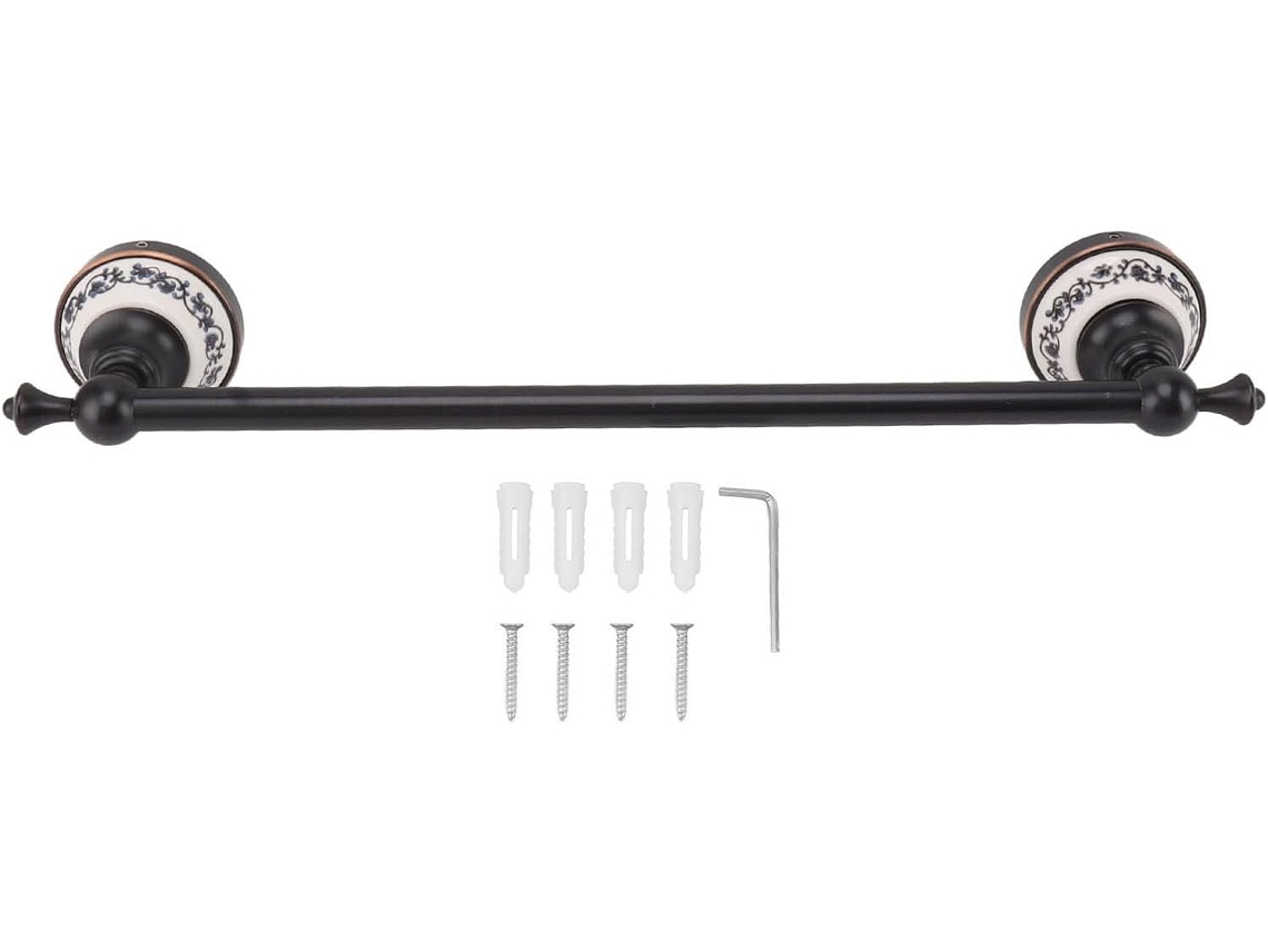 Barra De Toalha Cobre 40, 5cm Para Banheiro, Suporte Individual Para Toalha, Suporte De Toalha Parede Com Material Cobre