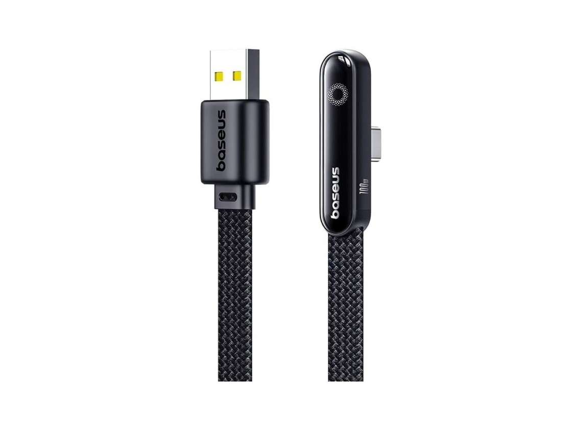 Cabo De Dados Baseus Mvp Usb-a Para Usb-c 100w 1m Preto