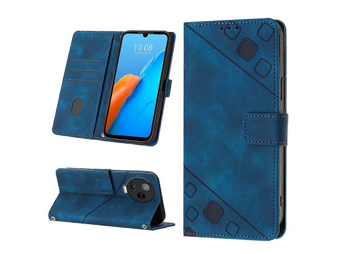 Capa De Celular Em Couro Sintético Texturizado Com Toque Agradável Para Infinix Note 12 Pro 4g
