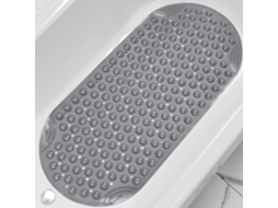 HEXINYIGJLY Tapete Antiderrapante para Banho 88x40cm Cinzento