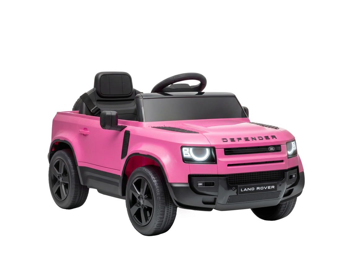 Carro Elétrico Land Rover Defender 12v Suv, Rosa