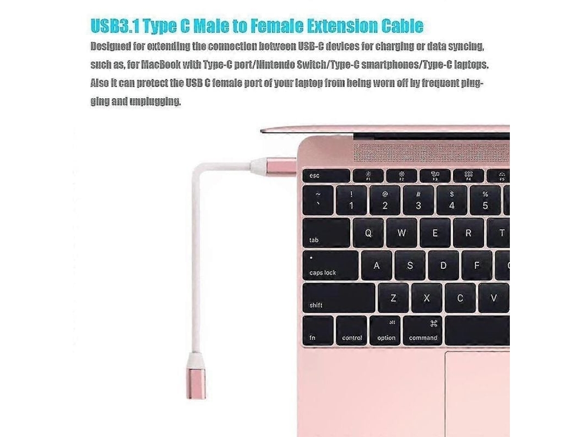 Fasst Teclado sem fio Bluetooth com touchpad, USB, recarregável, multitoque, para PC e notebook